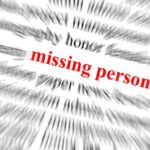 American Tourist Vanishes — Then This missing person headline in red with motion blur effect