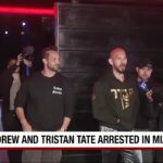 Social media influencers Andrew and Tristan Tate arrested in Miami