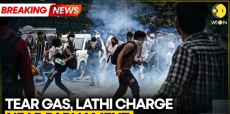 Cockroach Janta Party Protest: Police Use Force to Disperse Protesters Near Parliament | Breaking